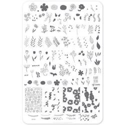 Blossomning Romance (CjsV-18) - Stampingplade, Clear Jelly Stamper